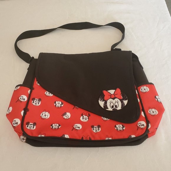 Disney Other - Disney Baby w/ Minnie Mickey Daisy Donald Pluto Shoulder Tote Diaper Grocery Bag